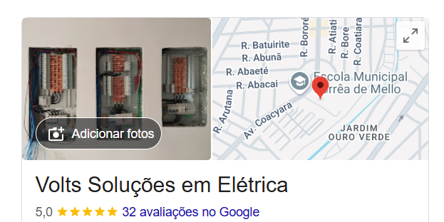 google-avaliações